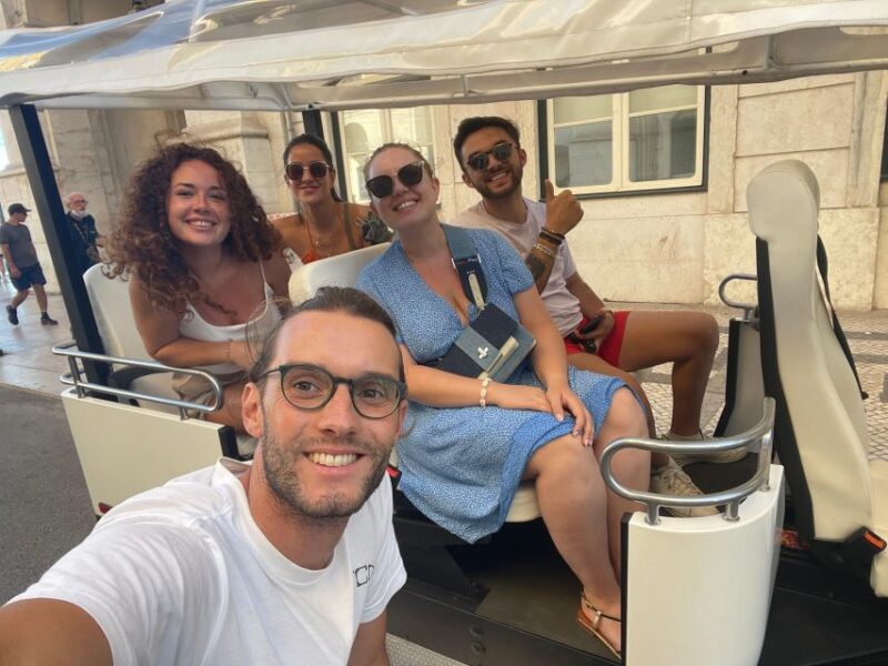 Tuktuk tour in lisbon - viewpoints - street art - churches - Exploring the Vibrant Neighborhoods of Chiado, Príncipe Real, and Bairro Alto