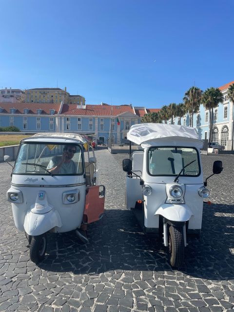 Tuktuk tour in lisbon - viewpoints - street art - churches - Discovering Belém’s Historic Monuments