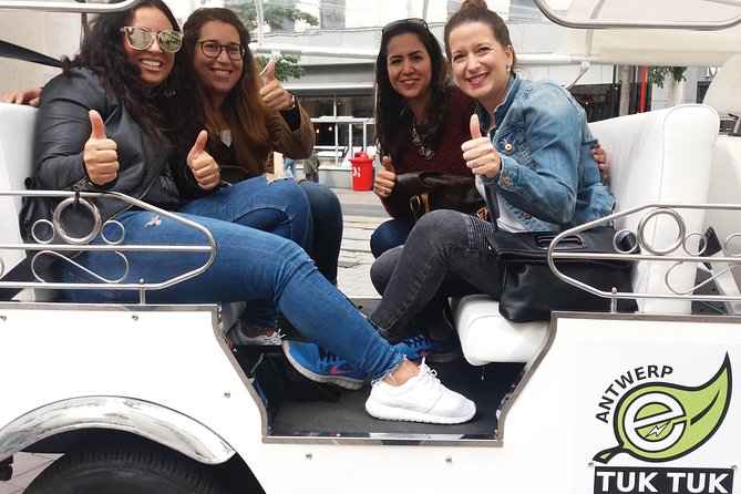 TukTuk Tour through historic Antwerp 2.5h - The Experience of a Guided City Tour in a Tuk Tuk