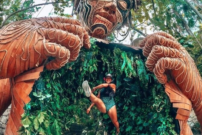 Tulum 4 Cenotes at home Turtle and Sculpture Mother Nature - Transportation and Overall Logistics