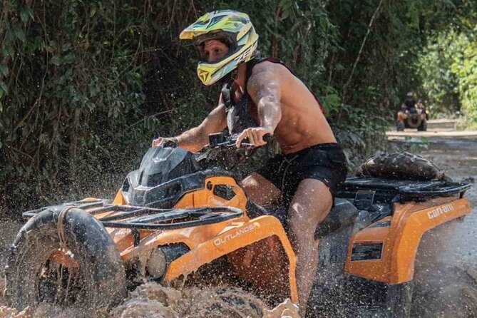Tulum Adrenaline, ATV, Cenote, Zipline from Playa Del C - Authentic and Delicious Lunch Break
