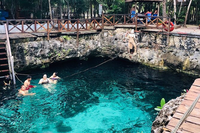 Tulum Adventure 3 Cenotes & 1 Lagoon From Cancun - Explore the Best Cenotes of the Riviera Maya in One Day