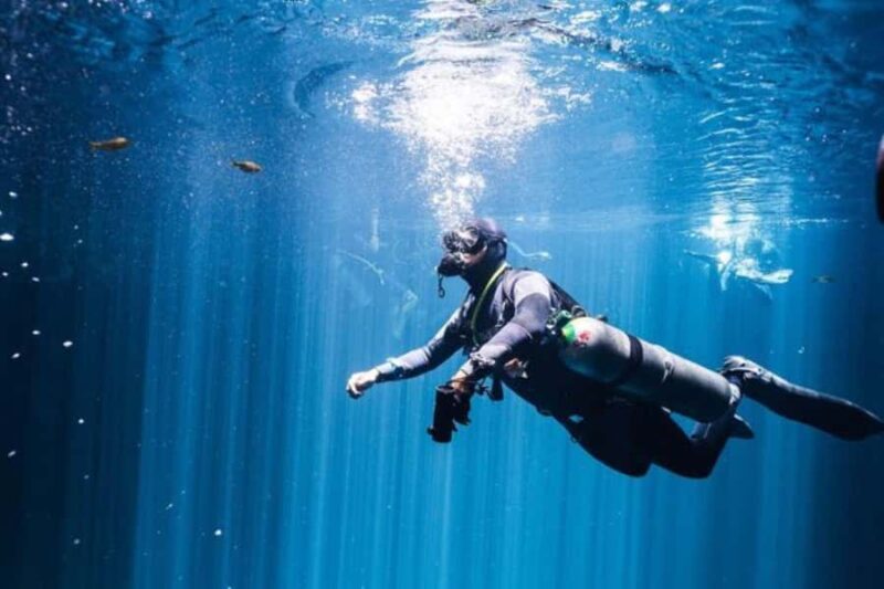 Tulum: Cenote Dos Ojos Dive  Dive Machine Experience - Key Points