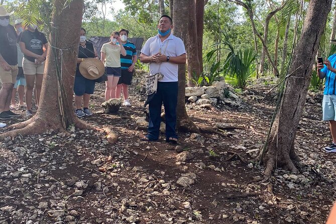 Tulum, Coba, Cenote Kuxtal and Playa Del Carmen! Deluxe 4x1 Tour - Swimming in the Sacred Cenote Kuxtal