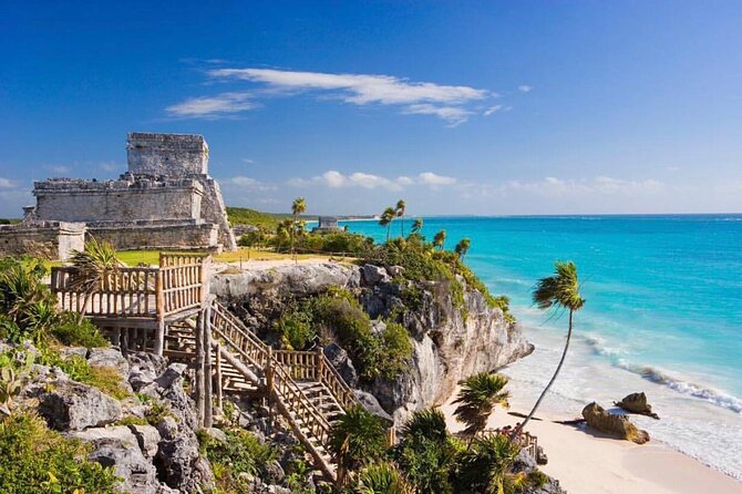 Tulum Coba cenote swim - Exploring Tulum Archaeological Site: Mayan Ruins with Coastal Views