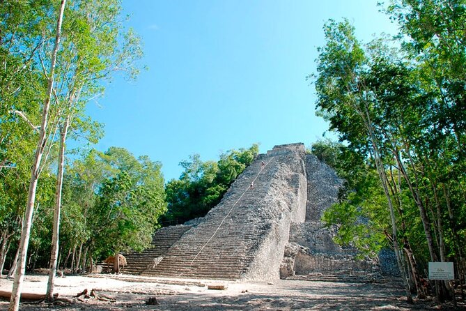 Tulum, Coba Ruins, Cenote and Playa Del Carmen + Riviera Maya Transportation - Cooling Off in a Cenote