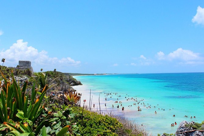 Tulum Mayan Ruins and cenote swim - Free Time to Explore Tulum or Relax on the Beach