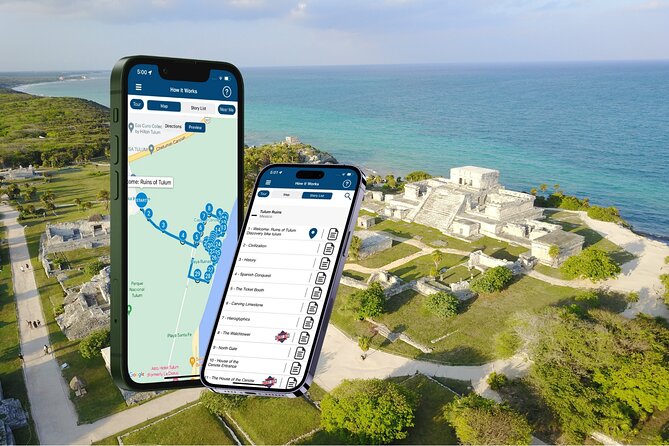 Tulum Mayan Ruins: Self-Guided Walking Audio Tour Experience - Starting Point at the Tulum Archaeological Site