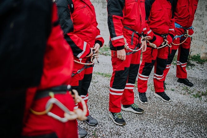 TUNNEL ABSEILING PLUS tour the underground - Key Points