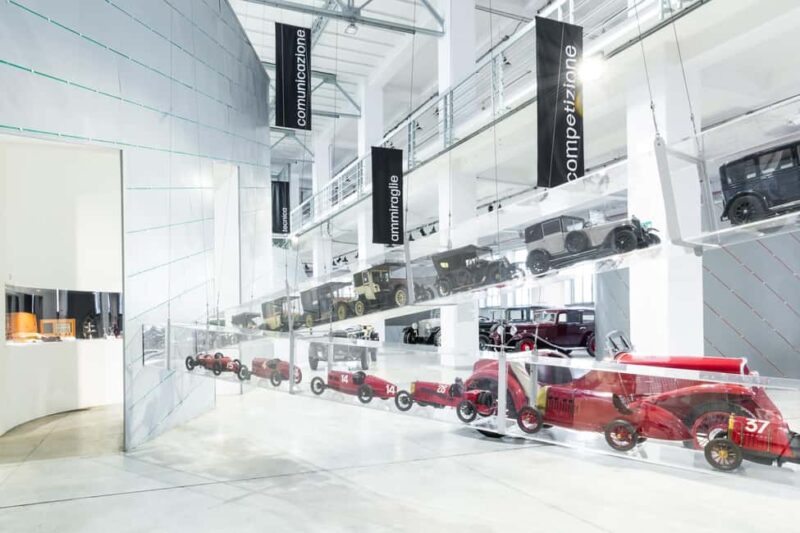 Turin: Centro Storico Fiat Ticket - An Extensive Collection of Vehicles and Memorabilia