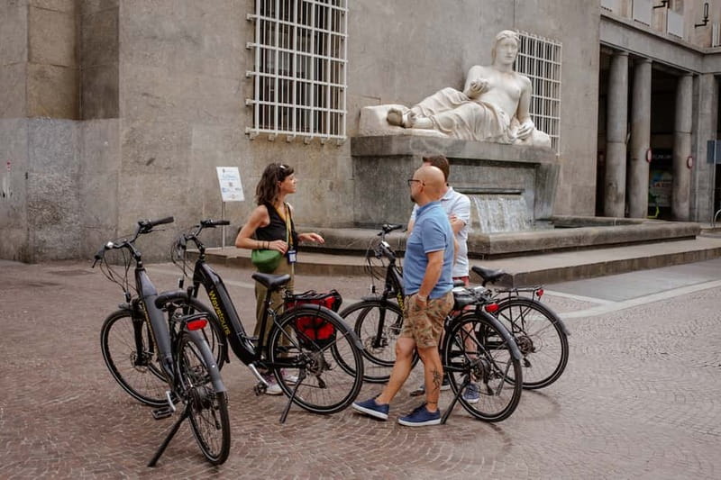 Turin E-Bike Tour: Explore the City and Its Best Viewpoint - Exploring Turins Historic Center and Main Squares