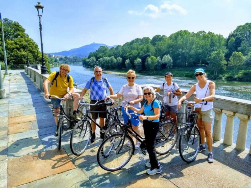 Turin: Highlights and Hidden Gems Guided Bike Tour - Architectural Wonders: Gran Madre di Dio and Palazzo Carignano