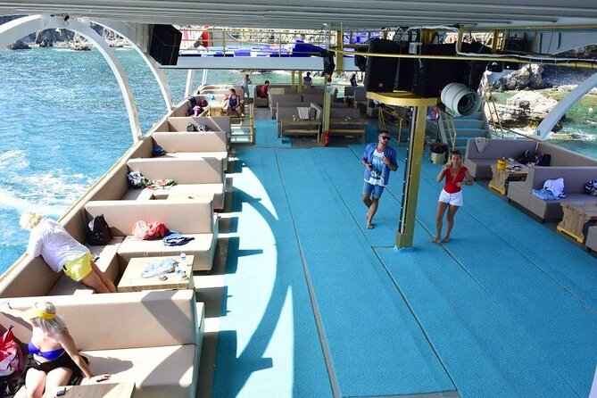 Turkey Mediterranean coast Boat Tour from Antalya with lunch - The Included Lunch: Open Buffet on Deck