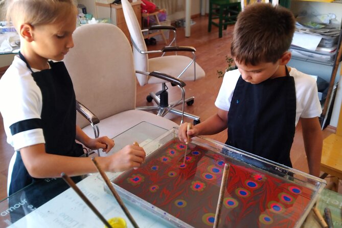 Turkish Marbling Paper Art Workshop - The Creative Process: What to Expect During Class