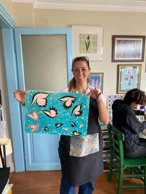 Turkish Marbling Paper Ebru Art Workshop - Turkish Marbling Paper Ebru Art Workshop: An Authentic Istanbul Experience for Art Enthusiasts