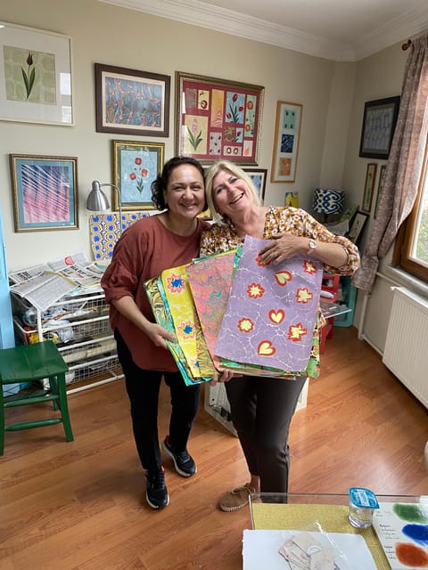 Turkish Marbling Paper Ebru Art Workshop - The Cost and Booking Flexibility