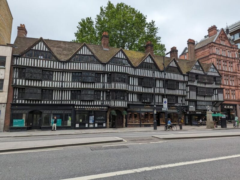 Turmoil, Templars, Oliver Twist: London's Squalor & Splendor - Architectural Marvels: Staple Inn and Hatton Garden