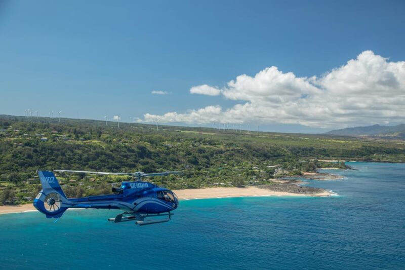 Turtle Bay: North Shore Helicopter Tour - Discover the North Shore from the Skies on a 30-Minute Helicopter Flight