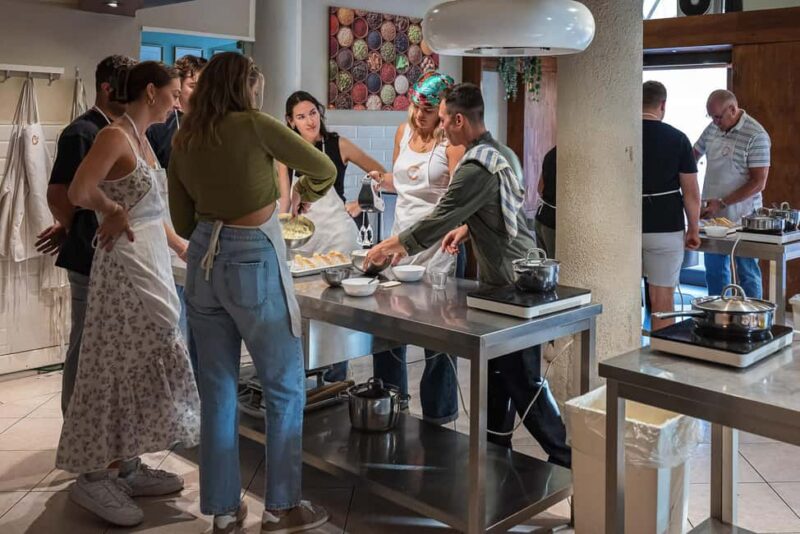 Tuscan Cooking Course with Florence Central Market Visit - The Hands-On Cooking Experience