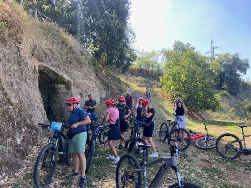 Tuscolo experience in ebike - Continuing to Monte Porzio and the Viewpoint
