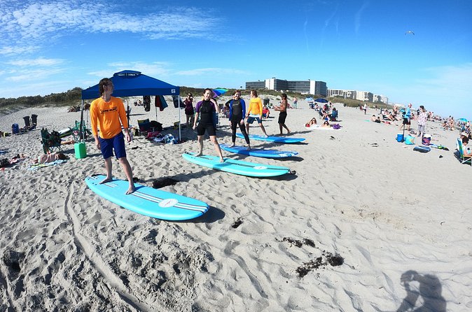 Two- Hour Group Surfing Lesson in Cocoa Wrightsville Beach, NC - Weather and Cancellation Policies
