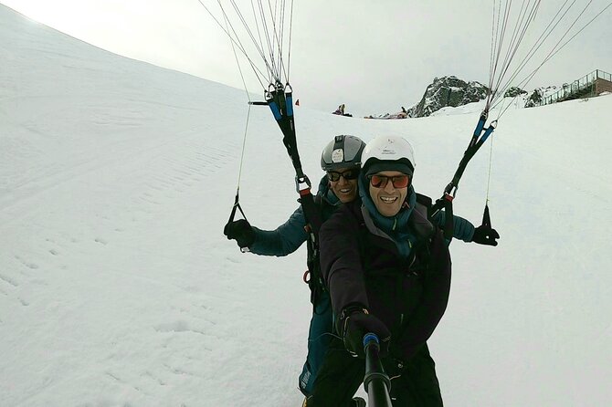 Two-seater paragliding flight in Chamonix - The Flight Path and Scenic Highlights Over Chamonix