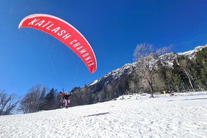 Two-seater paragliding flight in Chamonix - The Booking Process and Flexibility