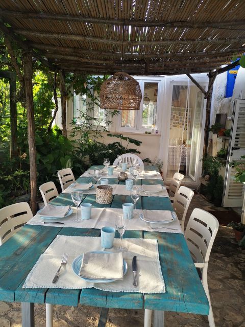 Typical Apulian menù in the garden of an ancient Trullo - Frequently Asked Questions