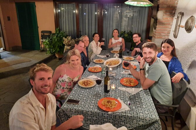 Typical Tuscan family dinner in a Villa near Cortona - Sunset Views of Castiglion Fiorentino from the Villa