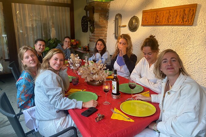 Typical Tuscan family dinner in a Villa near Cortona - Tiramisu and Non-Stop Music Enliven the Evening