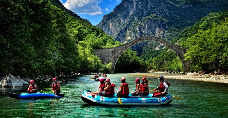 Tzoumerka: Rafting Arachthos Trail: Plaka Bridge- Tzari - Post-Rafting Activities and Facilities