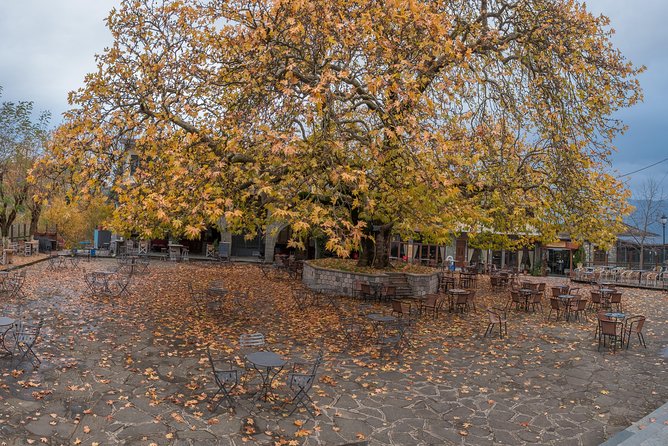 Tzoumerka villages tour (1 day) - Crossing the Historic Plaka Arched Bridge