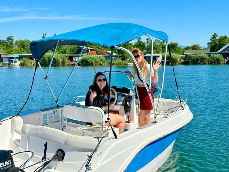 Ulcinj: Private Amazonas Boats Rental - The Freedom of a Skipper-Free Adventure