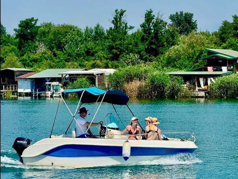 Ulcinj: Private Amazonas Boats Rental - Exploring Ada Bojana: The River Meets the Sea