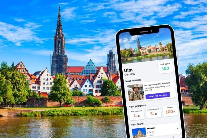 Ulm City Exploration Game and Tour on your Phone - Explore Ulm with a Self-Guided Phone Tour at an Affordable Price