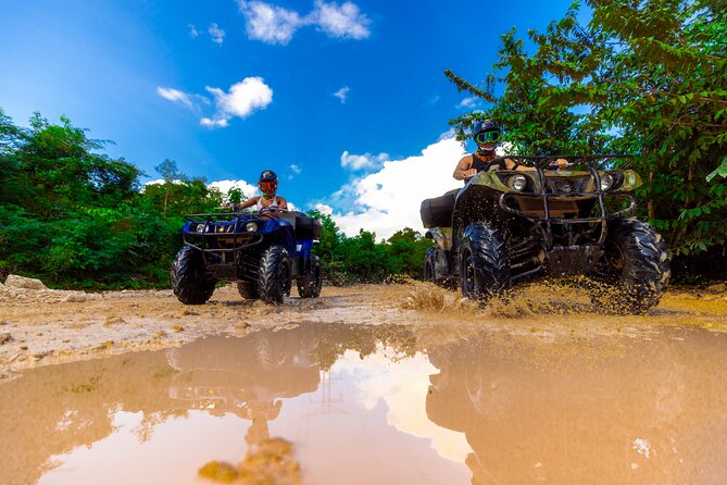 Ultimate Adventure Combo ATV, Ziplines and Cenote - Ziplining Circuit and Interactive Bridges