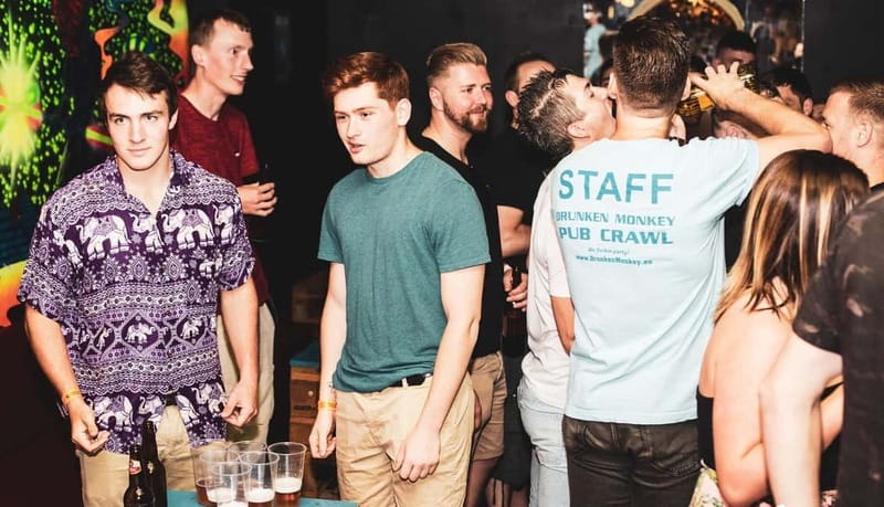 Ultimate Unlimited Beer Pong with Czech Beer - Discover the Location: Drunken Monkey in Pragues Central Bohemian Region