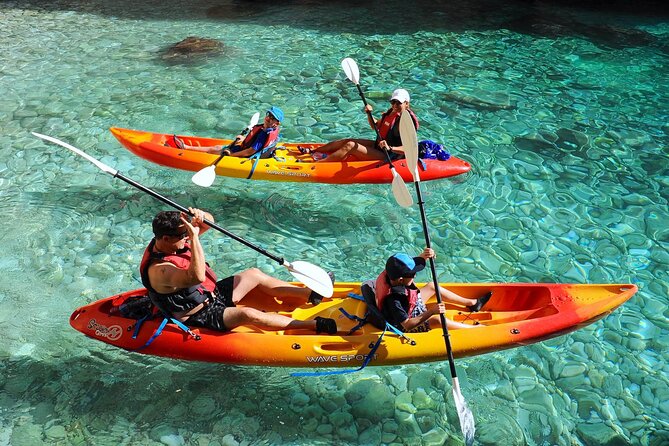 Uncharted Caves & Snorkelling Heaven: Cala Granadella Kayak Tour - Snorkelling in the Blue Lagoon and Underwater Caves