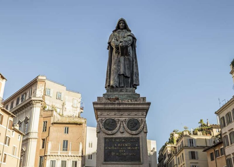 Uncover Romes Haunted History: Bruno to Castel SantAngelo - Starting at Campo de Fiori and the Statue of Giordano Bruno