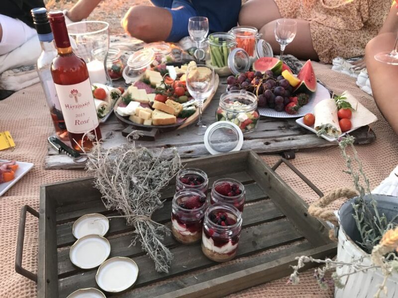 Uncrowded Santorini Sunset PicNic - Comfortable Transportation and Location