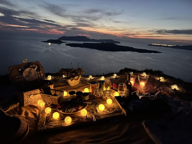 Uncrowded Santorini Sunset PicNic - Booking and Practical Details
