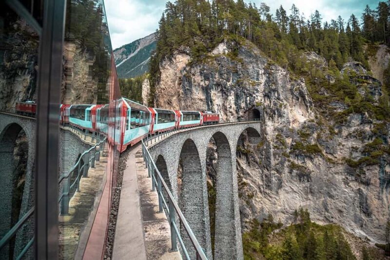 UNESCO Rhaetian Railway: Viaduct, Train Museum, St. Moritz - Departure Points and Travel Logistics