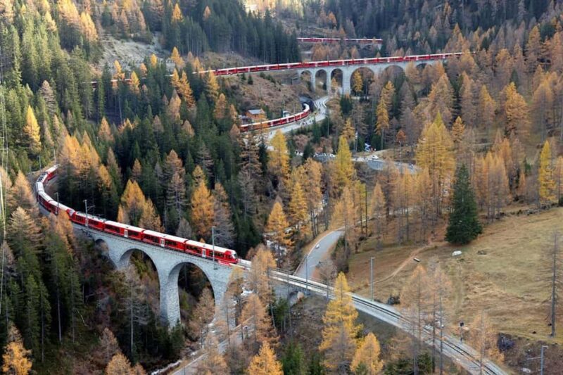 UNESCO Rhaetian Railway: Viaduct, Train Museum, St. Moritz - The Complete Itinerary Breakdown