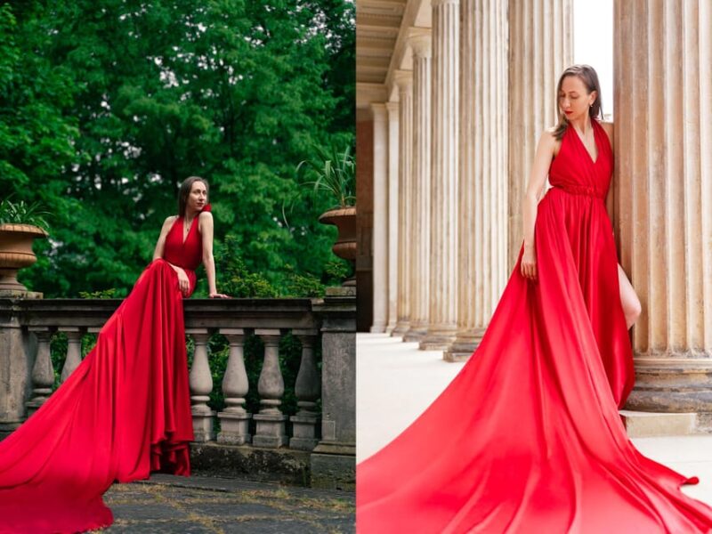 Unique flying dress photo shooting in Berlin - The Value of the Flying Dress Photoshoot in Berlin