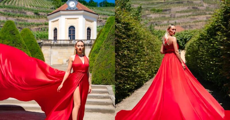 Unique flying dress photo shooting in Berlin - Who Will Most Appreciate This Experience?