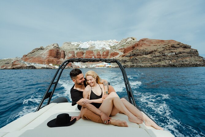 Unique Half-Day Private Motor Boat Cruise in Santorini - Key Points