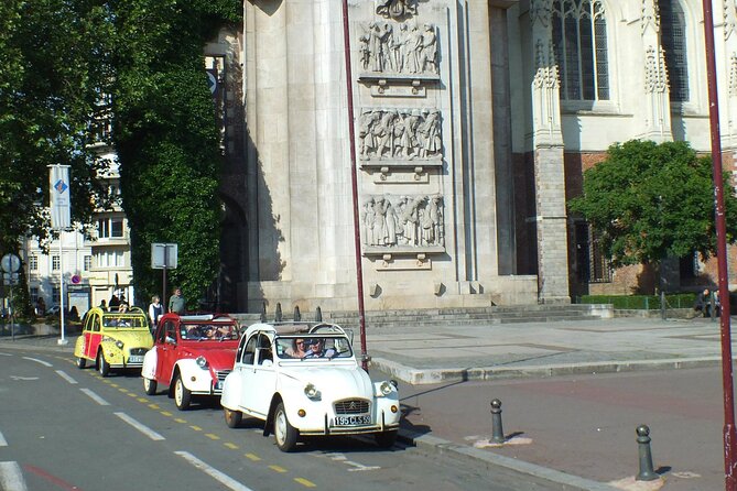 Unique Tour of Lille by Convertible 2CV - 1h00 - Exploring Lille’s Old Town and its Rich Streets
