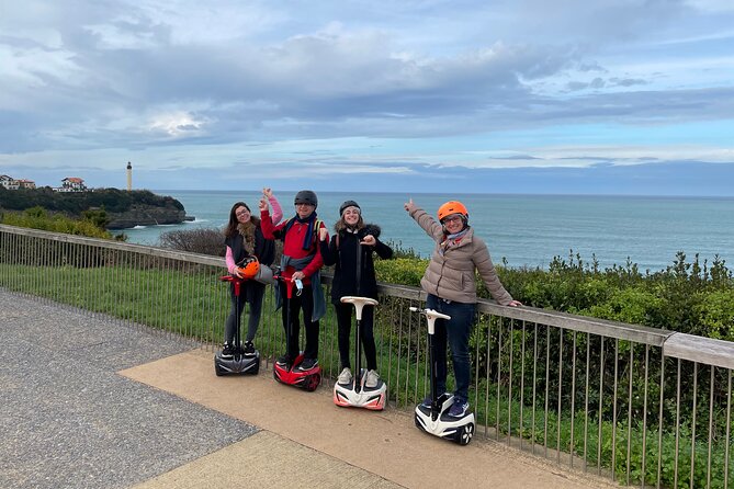Unusual Guided Tour in a Segway in Biarritz - The Iconic La Côte des Basques and Erosion Phenomena