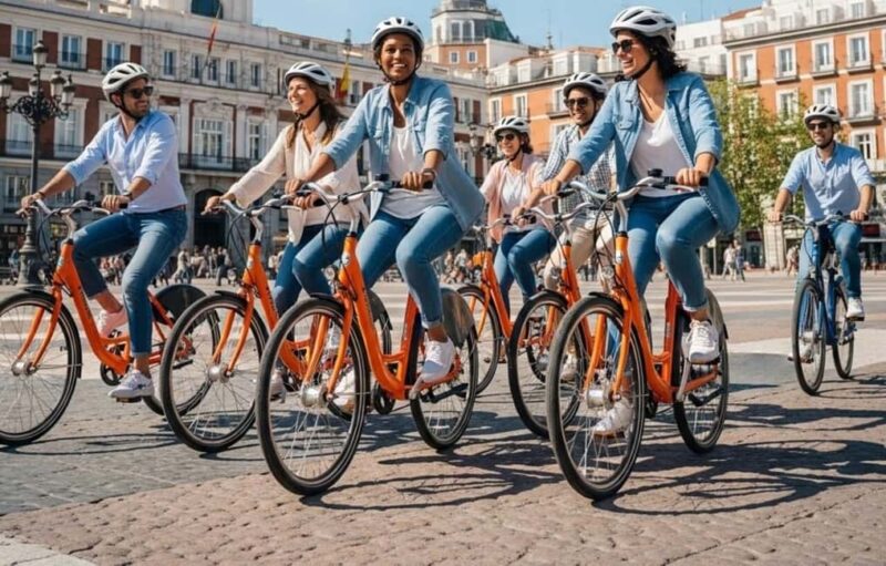 Unusual Madrid Tour by Bike or E-Bike & Hidden Gems - Ride Along Gran Vía and Feel Madrid’s Urban Pulse