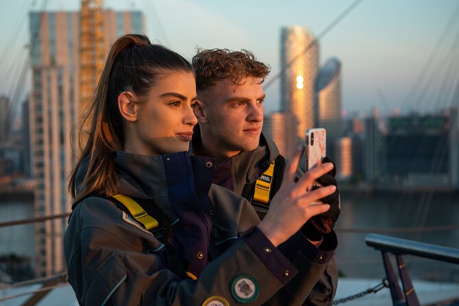 Up at The O2: Sunset Climb with Guided Tour with Panoramic Views - Suitable for Families and Children